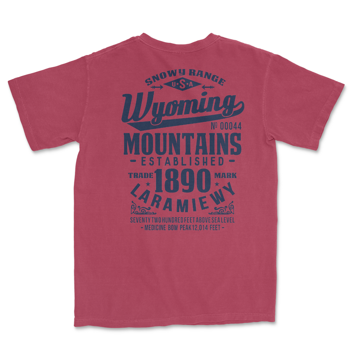 Wyoming Cowboys Apparel Mountain Sign T-Shirt