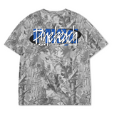 Pinebeach Graffiti Oval tee