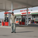 Camouflage long-sleeve shirt with white lining on a white background